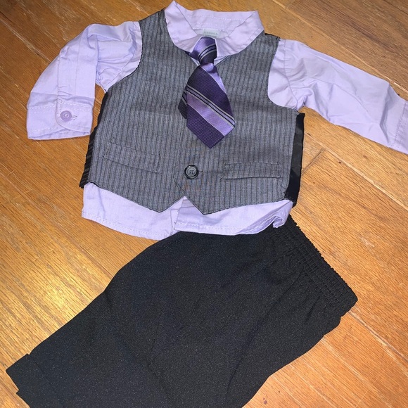 Other - Baby Boy Vest and Tie with Dress Pants